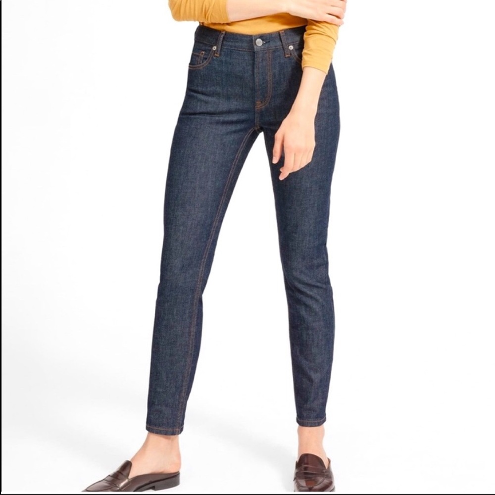 Everlane High-rise Jeans Dark Wash - Size 30 Ankle
